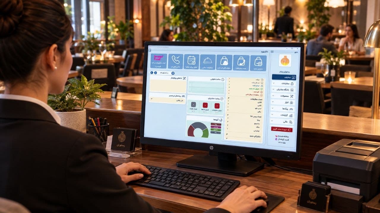 راهنمای راه‌اندازی سیستم POS